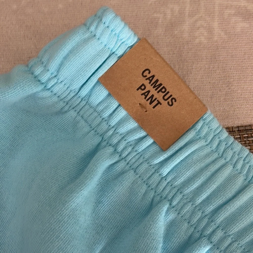 PINK Victoria's Secret Aqua Joggers - Picture 2 of 4